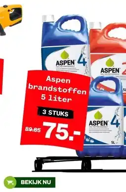 Welkoop Aspen brandstoffen aanbieding