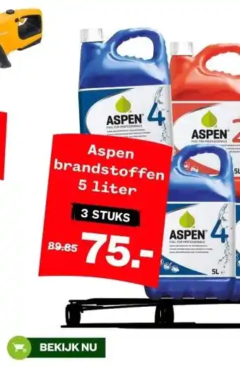 Welkoop Aspen brandstoffen aanbieding