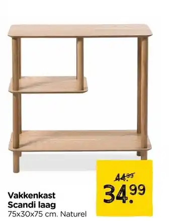 Xenos Vakkenkast Scandi laag aanbieding