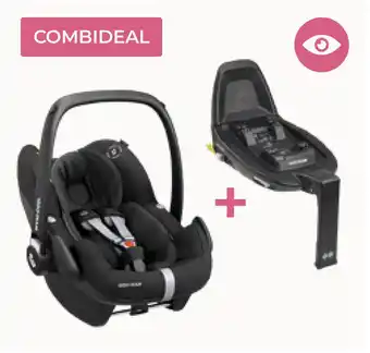 Prenatal Maxi-Cosi Pebble pro i-size black + Maxi-Cosi Familyfix3 aanbieding