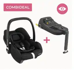Prenatal Maxi-Cosi Cabriofix i-size black + Maxi-Cosi Cabriofix i-size base aanbieding