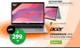 Expert Acer Chromebook Spin 314 (CP314-2HN-C4NV) aanbieding