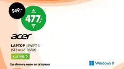 Expert Acer Swift 3 (SF314-43-R8FM) aanbieding