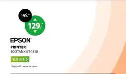Expert Epson EcoTank ET-1810 aanbieding