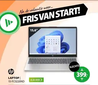 Expert HP 15-fc0220nd aanbieding