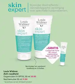 DA Louis Widmer Anti-roodheid aanbieding