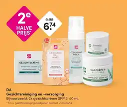 DA DA Gezichtsreiniging en -verzorging aanbieding