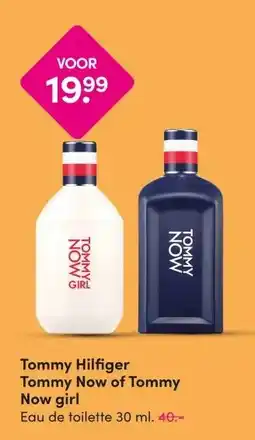 DA Tommy Hilfiger Tommy Now of Tommy Now girl aanbieding