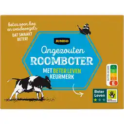 Jumbo Jumbo Ongezouten Roomboter 250 g aanbieding