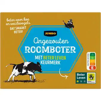 Jumbo Jumbo Ongezouten Roomboter 250 g aanbieding