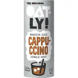 Jumbo Oatly! The Original Barista Iced Cappuccino Single Shot 235 ml aanbieding