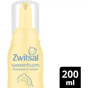 Jumbo Zwitsal Wasschuim Baby 200 ml aanbieding