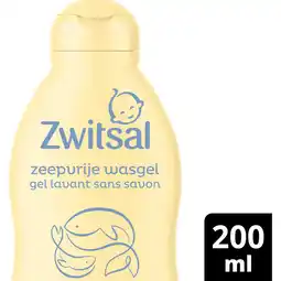 Jumbo Zwitsal Zeepvrije Wasgel Baby 200 ml aanbieding