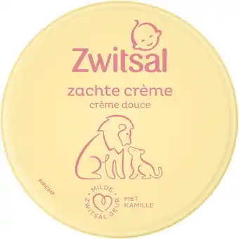 Jumbo Zwitsal Zachte Crème Baby 200 ml aanbieding