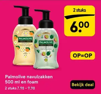 Etos Palmolive navulzakken aanbieding