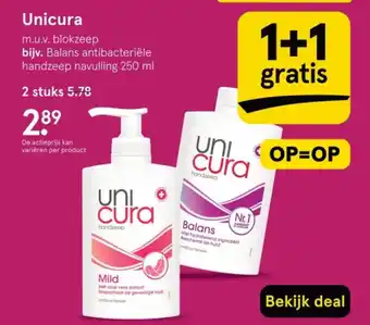 Etos Unicura aanbieding
