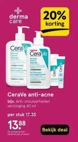 Etos CeraVe Anti Imperfections aanbieding