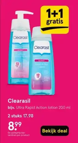 Etos Clearasil aanbieding