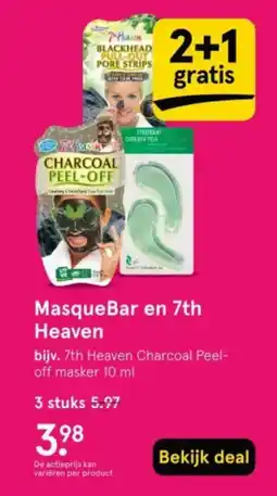 Etos MasqueBar en 7th Heaven aanbieding