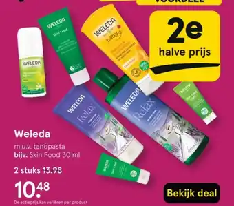 Etos Weleda aanbieding