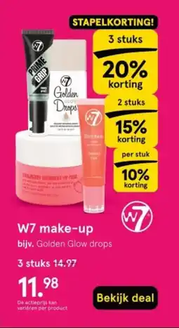 Etos W7 make-up aanbieding