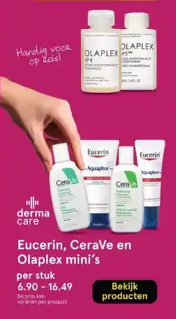Etos Eucerin, CeraVe en Olaplex mini's aanbieding