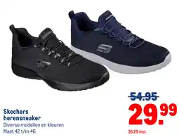 Makro Skechers herensneaker aanbieding
