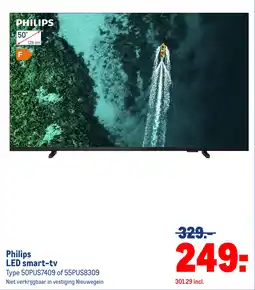 Makro Philips LED smart tv aanbieding