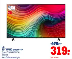 Makro LG 50" NANO smart tv aanbieding