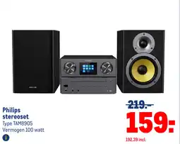 Makro Philips stereoset aanbieding