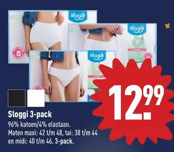 ALDI Sloggi 3-pack aanbieding