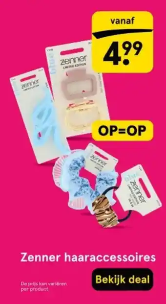 Etos Zenner haaraccessoires aanbieding