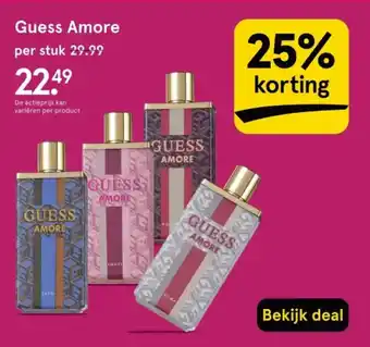 Etos Guess Amore aanbieding