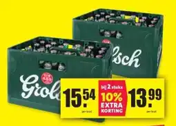 Nettorama Grolsch bier aanbieding