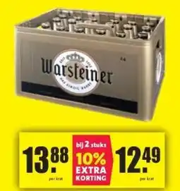 Nettorama Warsteiner bier aanbieding