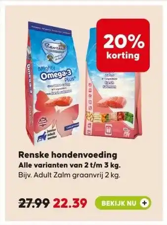 Pets Place Renske hondenvoeding aanbieding