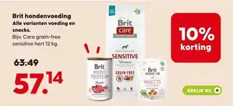 Pets Place Brit hondenvoeding aanbieding