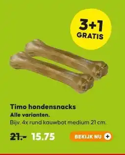 Pets Place Timo hondensnacks aanbieding