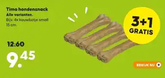 Pets Place Timo hondensnack aanbieding