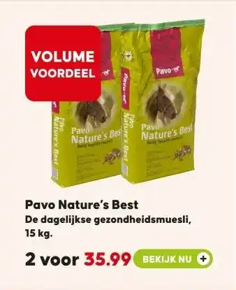 Pets Place Pavo Nature's Best aanbieding