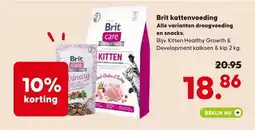 Pets Place Brit kattenvoeding aanbieding