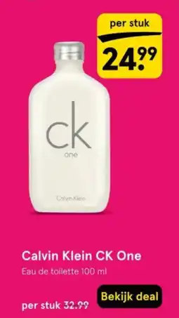Etos Calvin Klein CK One aanbieding