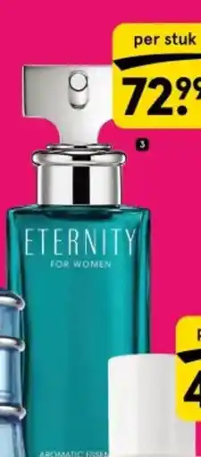 Etos Calvin Klein Eternity Aromatic Essence for Women aanbieding