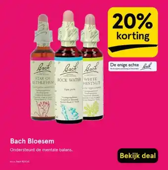 Etos Bach Bloesem aanbieding