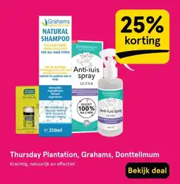 Etos Thursday Plantation, Grahams, Donttellmum aanbieding