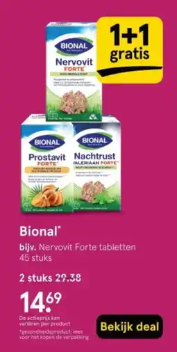 Etos Bional aanbieding
