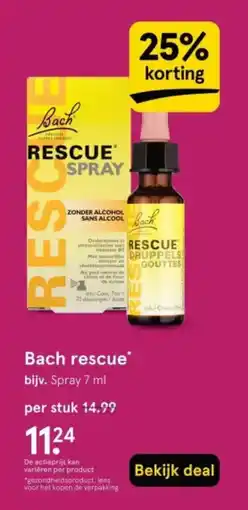 Etos Bach rescue aanbieding