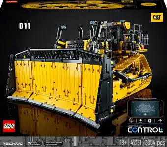 Bol.com LEGO Technic Cat D11 Bulldozer met App-besturing - 42131 aanbieding
