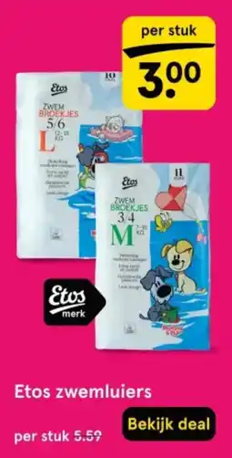 Etos Etos zwemluiers aanbieding