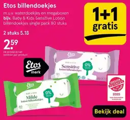 Etos Etos billendoekjes aanbieding